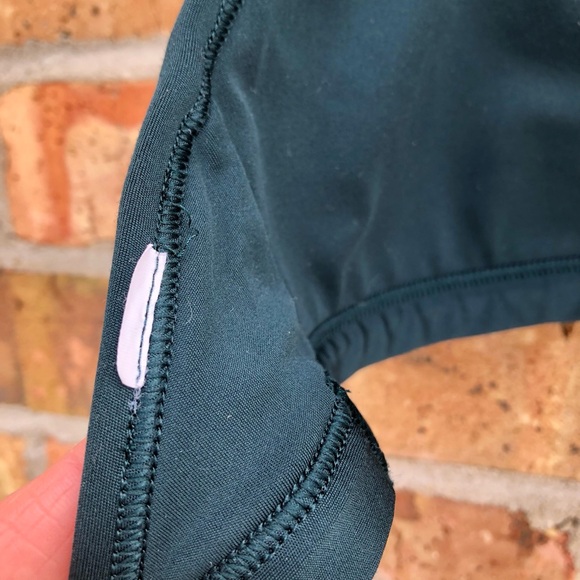 Gymshark Minimal Forest Green Sports Bra - Picture 5 of 8